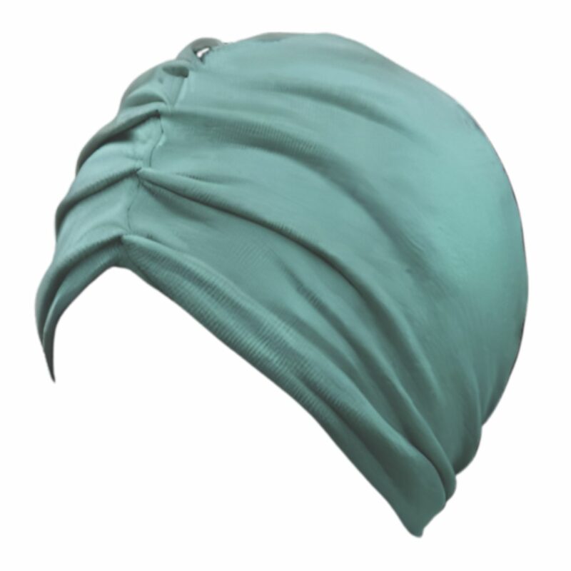 Turbante verde menta