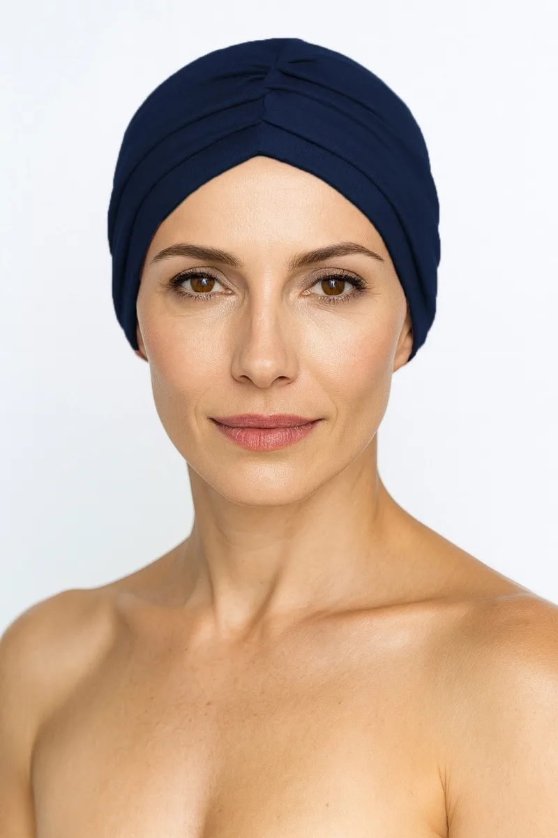 Turbante Oncológico Essential Blue - Image 3